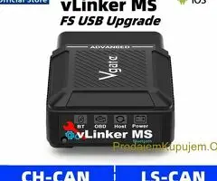 vLinker MS Advanced 12V/24V OBD2 za IOS MFI Android