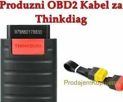 OBDII produžni kabel 36 cm za Thinkcar