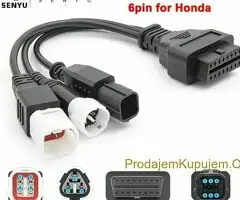 3u1 OBD2 konektor 3pin 4pin za Yamaha motocikl 6pin za Honda