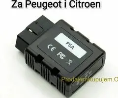 NOVO - PSA-COM Bluetooth Citroen Peugeot Srpski Jezik Dijagn