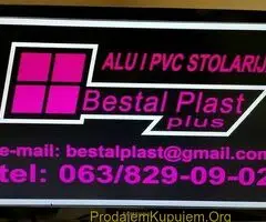 Potrebani majstori i pomocni radnici za Alu i Pvc stolariju alu i staklene fasade